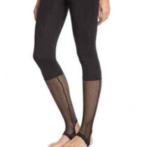 Black Koral leggings with mesh stirrups